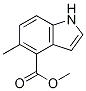 1H-Indole-4-carboxylic acid, 5-Methyl-, Methyl ester 结构式