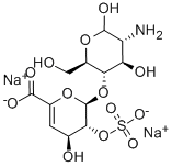 肝素二糖III-H二钠盐 结构式