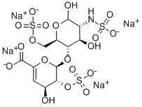 肝素二糖 I-S(四钠) 结构式