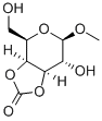 METHYL-3,4-O-CARBONYL-BETA-D-GALACTOPYRANOSIDE 结构式