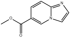 咪唑并[1,2-A]吡啶-6-甲酸甲酯 结构式