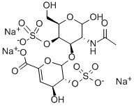 软骨素二糖二 - 二-SB三钠盐 结构式