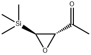 Ethanone, 1-[3-(trimethylsilyl)oxiranyl]-, (2S-trans)- (9CI) 结构式