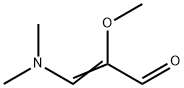 (E)-3-(二甲基氨基)-2-甲氧基丙烯醛 结构式