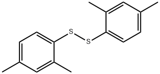 DISULFIDE, BIS(2,4-DIMETHYLPHENYL) 结构式