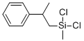 (2-甲基-2-苯乙基)甲基二氯硅烷 结构式