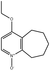 5H-Cyclohepta[b]pyridine,4-ethoxy-6,7,8,9-tetrahydro-,1-oxide(9CI) 结构式