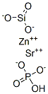 Strontium zinc phosphate silicate 结构式