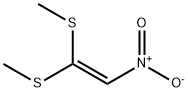 1,1-双(甲硫基)-2-亚硝基乙烯 结构式