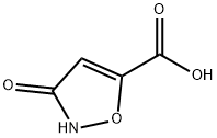 3-氧-2,3-二羟基异恶唑-5-甲酸 结构式