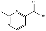 2-甲基嘧啶-4-羧酸 结构式