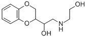 α-[[(2-Hydroxyethyl)amino]methyl]-1,4-benzodioxane-2-methanol 结构式