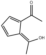 Ethanone, 1-[5-(1-hydroxyethylidene)-1,3-cyclopentadien-1-yl]-, (Z)- (9CI) 结构式