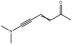 3-Hexen-5-yn-2-one, 6-(dimethylamino)- (9CI) 结构式