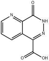8-氧-7,8-二氢吡啶并[2,3-D]哒嗪-5-甲酸 结构式