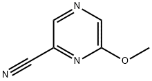 2-氰基-6-甲氧基哌嗪 结构式