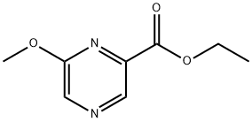 6-Methoxy-2-pyrazinecarboxylic acid ethyl ester 结构式