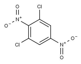 1,3-Dichloro-2,5-dinitrobenzene 结构式