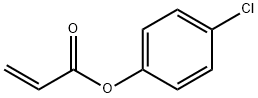 4-CHLOROPHENYL ACRYLATE 结构式