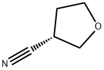 (S)-四氢呋喃-3-腈 结构式