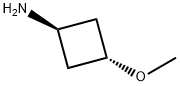 trans-3-MethoxycyclobutanaMine hydrochloride 结构式