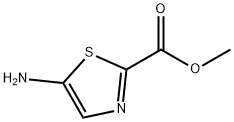 Methyl 5-aminothiazole-2-carboxylate 结构式