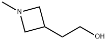 1-甲基-3-(羟基乙基)氮杂环丁烷 结构式