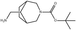 8-AMinoMethyl-3-Boc-3-azabicyclo[3.2.1]octane 结构式