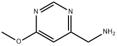 (6-甲氧基嘧啶-4-基)甲胺 结构式