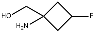 1-Amino-3-fluorocyclobutane-1-methanol 结构式