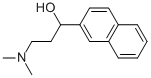 3-二甲基氨基-1-(2-萘)-1-丙醇 结构式