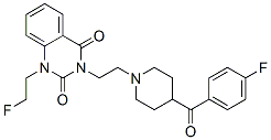 N-2-fluoroethylketanserin 结构式