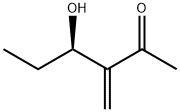 2-Hexanone, 4-hydroxy-3-methylene-, (R)- (9CI) 结构式