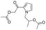 N-(2-acetoxy)propyl-2-(2-acetoxy)acetopyrrole 结构式