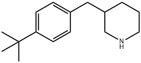 3-(4-(叔丁基)苄基)哌啶 结构式