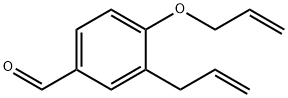 3-烯丙基-4-(烯丙氧基)苯甲醛 结构式