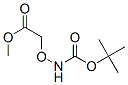 Acetic acid, [[[(1,1-dimethylethoxy)carbonyl]amino]oxy]-, methyl ester (9CI) 结构式