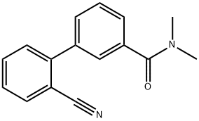 3-(2-Cyanophenyl)-N,N-diMethylbenzaMide 结构式