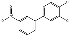 1,2-二氯-4-(3-硝基苯基)苯 结构式