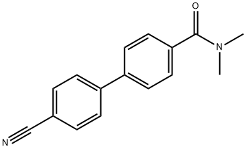 4-(4-Cyanophenyl)-N,N-diMethylbenzaMide 结构式