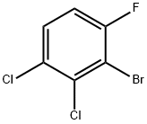 2-BroMo-3,4-dichloro-1-fluorobenzene 结构式