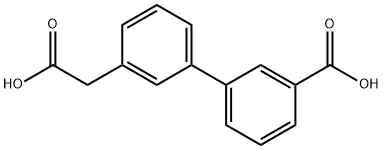 3-[3-(CarboxyMethyl)phenyl]benzoic acid 结构式