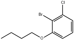 2-BroMo-1-butoxy-3-chlorobenzene 结构式