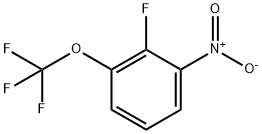 2-Fluoro-1-nitro-3-(trifluoroMethoxy)benzene 结构式