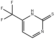 4-(三氟甲基)-2-巯基嘧啶 结构式