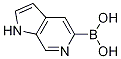 Boronic acid, B-1H-pyrrolo[2,3-c]pyridin-5-yl- 结构式