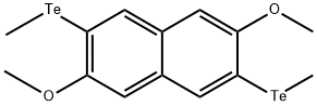 2,6-DIMETHOXY-3,7-BIS(METHYLTELLURO)-NAPHTHALENE 结构式