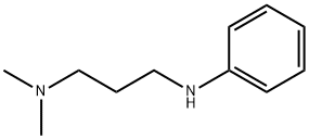 N-Phenyl-N',N'-dimethyl-1,3-propanediamine 结构式