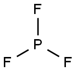 PHOSPHORUS TRIFLUORIDE 结构式