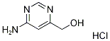 (6-氨基嘧啶-4-基)甲醇盐酸盐 结构式
